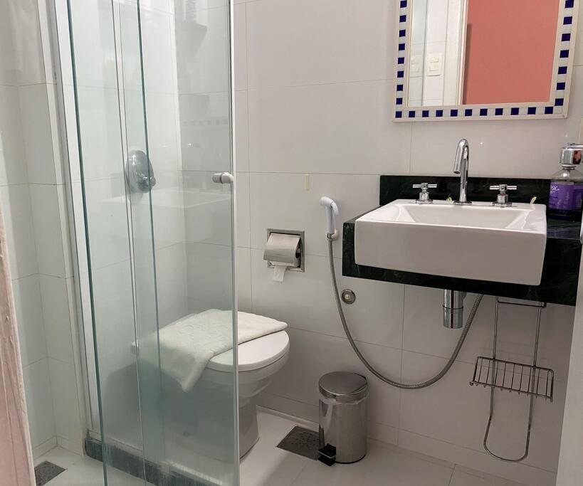 Charmoso Na Av. Atlantica, Copacabana Apartemen Rio de Janeiro